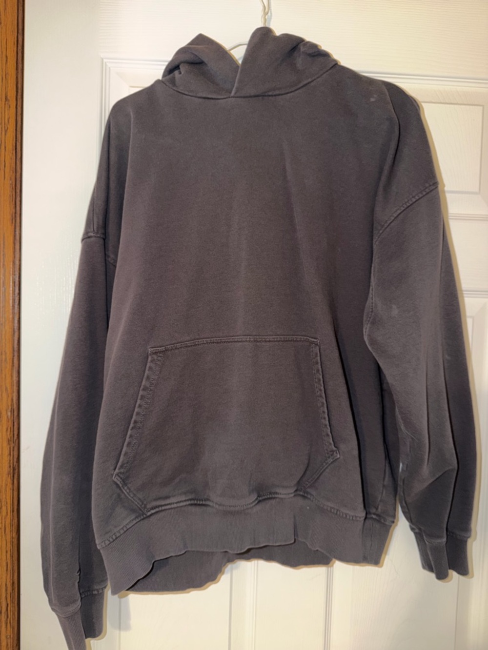 Gymshark Charcoal Gray Hooded Sweatshirt